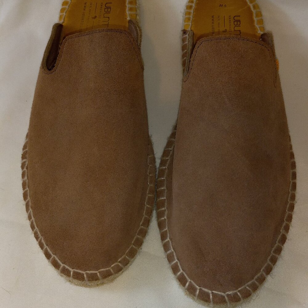 Ubuntu Life Handmade Suede Espadrille Slip-Ons